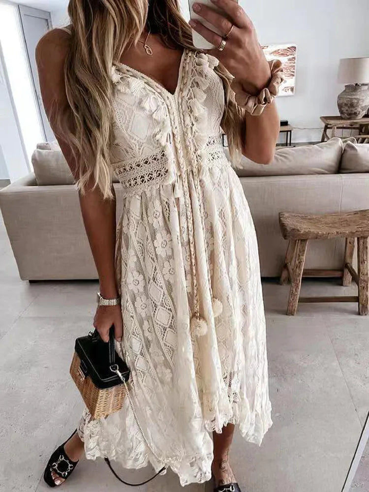 Vestido de Renda Louise