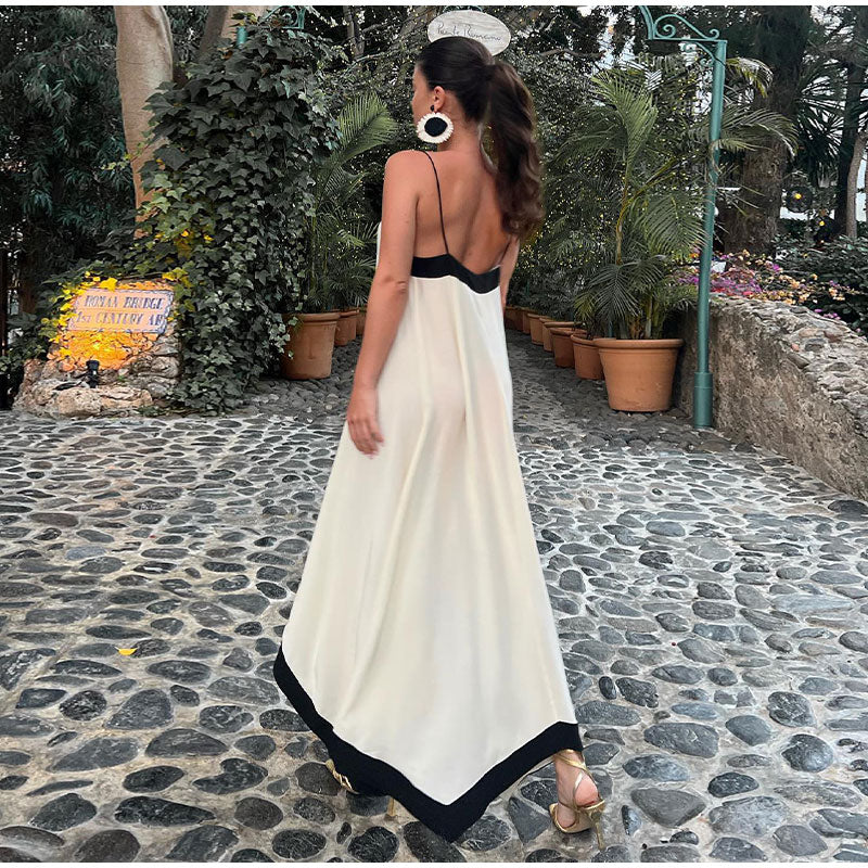 Vestido Longo Midi Stack