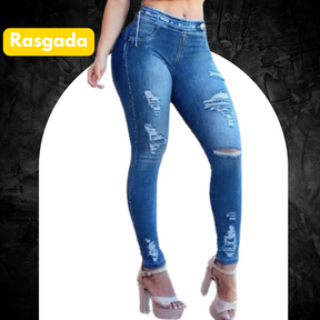 Kit 6 Calças Jeans Modeladoras + Cinto Fivela Argola Dupla de Brinde APENAS HOJE - Loja Use Luce