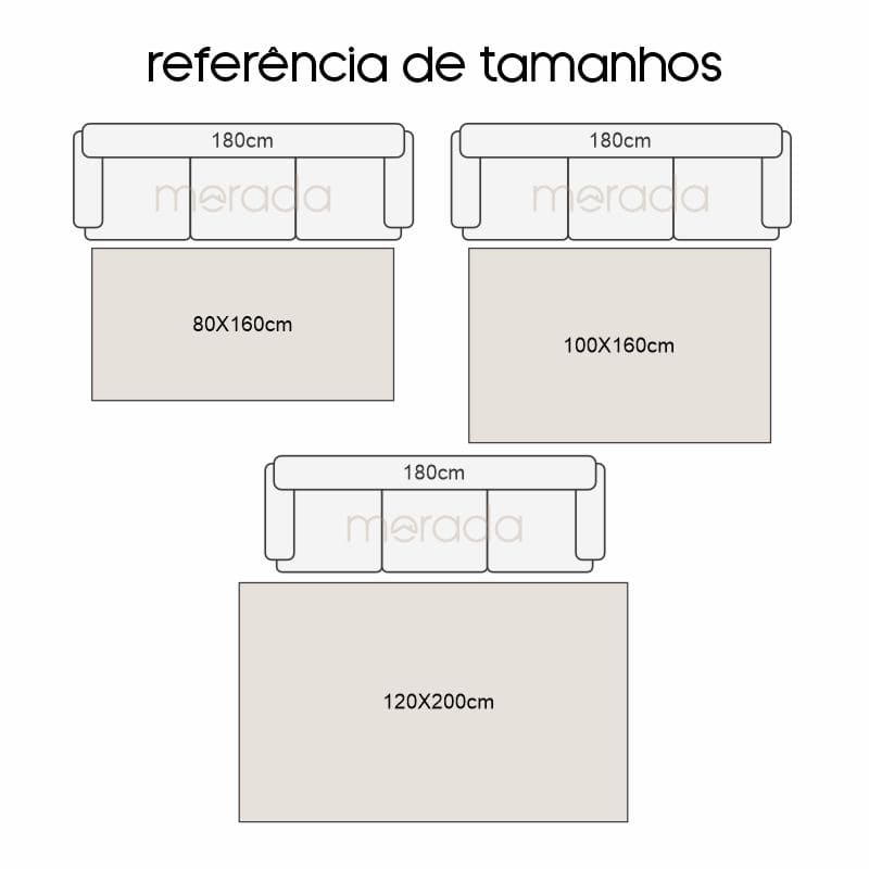 Tapete Para Sala Luce Chique Nórdi